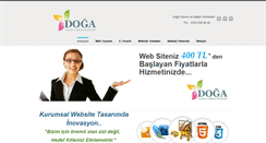 Desktop Screenshot of dogayazilim.com